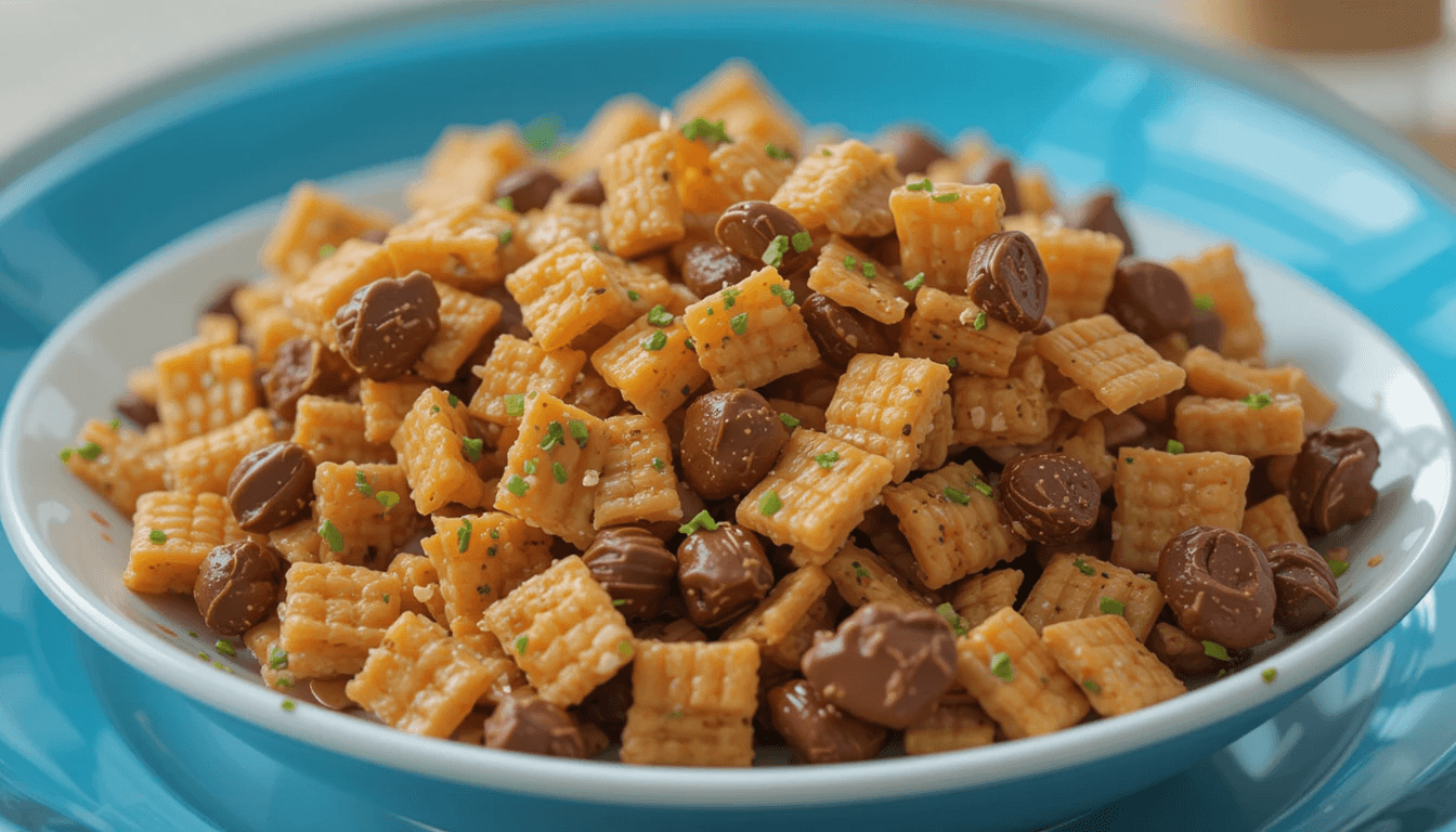 Recipe for Cheez It Peanut Butter and Chocolate