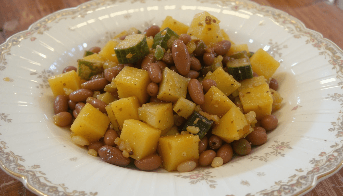 Recipe Squash and Kidney Beans