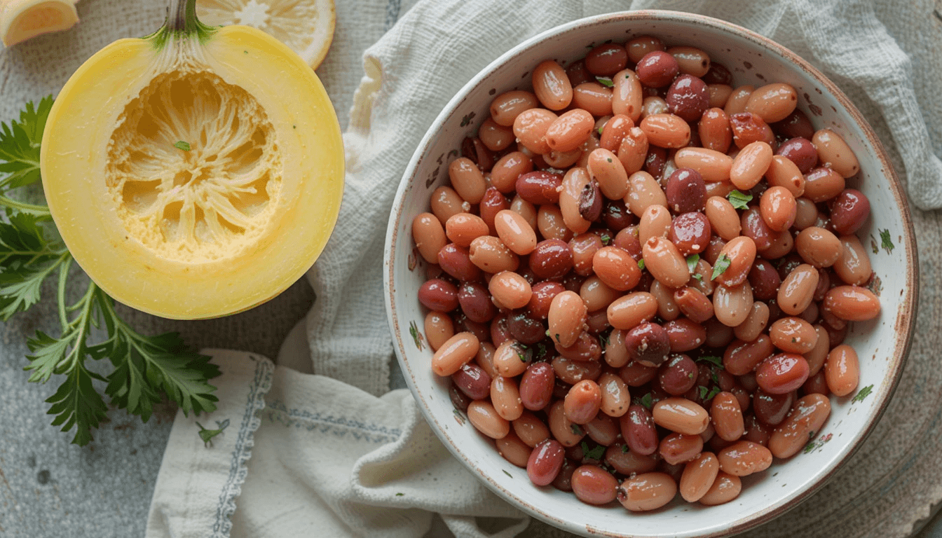 Recipe Squash and Kidney Beans