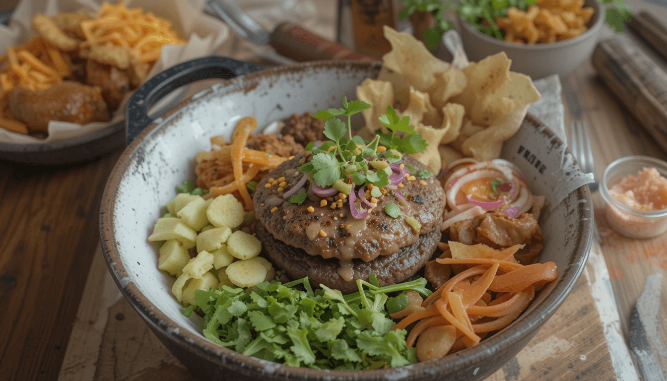 Building Your Burger Bowl 