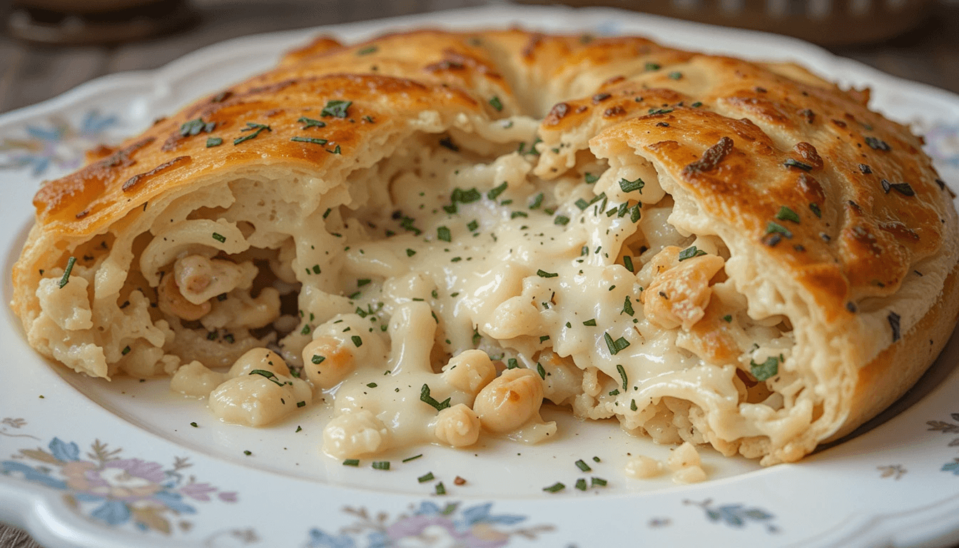 Chicken and Cheese Jalousie Recipe