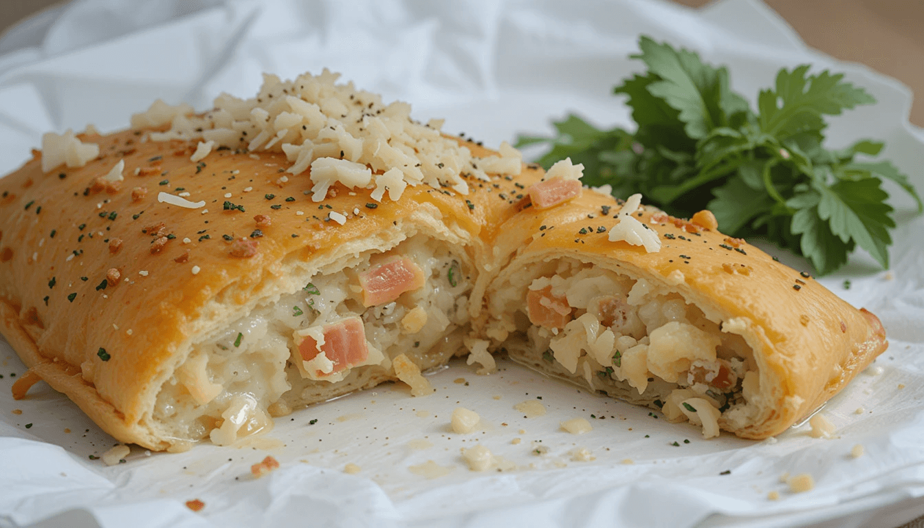 Chicken and Cheese Jalousie Recipe
