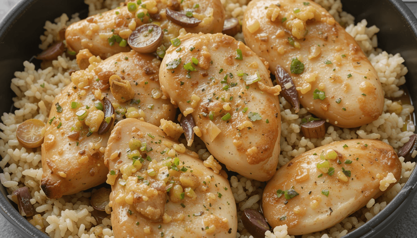 French Onion Chicken and Rice Recipe