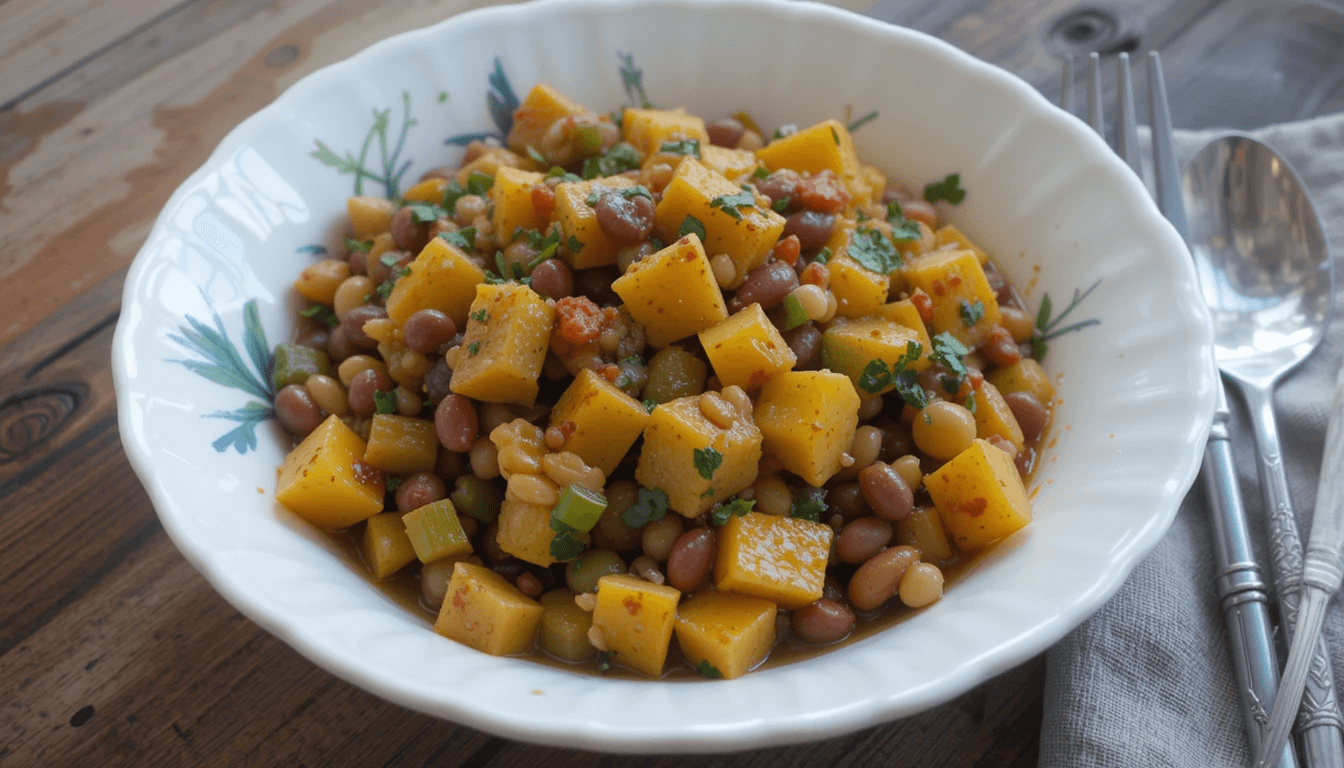 Recipe Squash and Kidney Beans