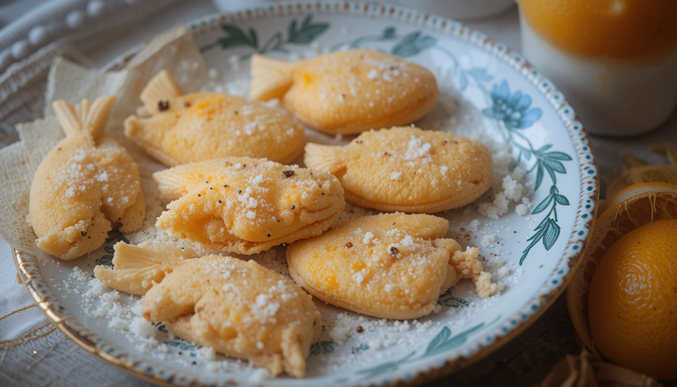 Orange Fish Cookies Recipe