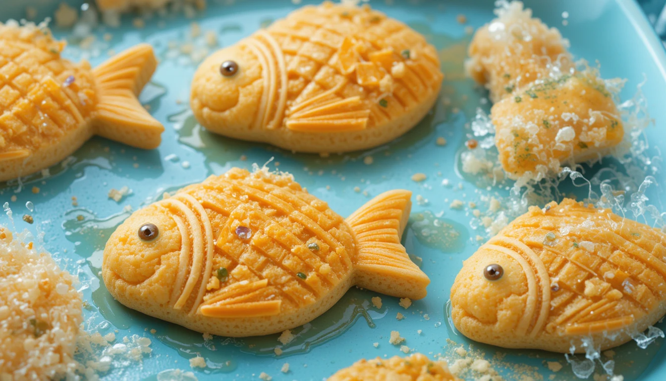 Orange Fish Cookies Recipe